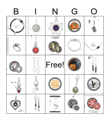 Fall  Pumpkins Bingo Card