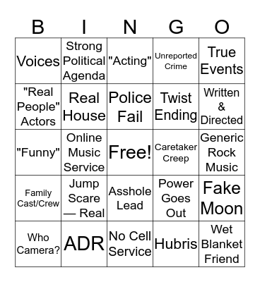 "Pray" Bingo Card