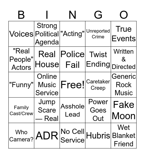 "Pray" Bingo Card