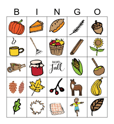 MAVERICK'S FALL BINGO Card