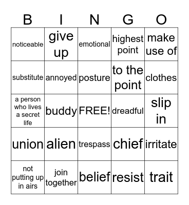 Bingo 7-9 Bingo Card