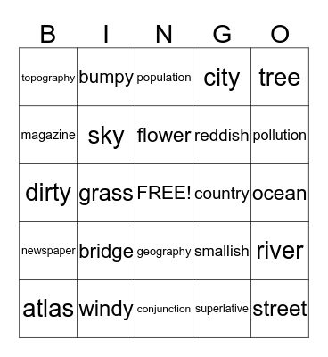 Neighborhood (EA) Bingo Card