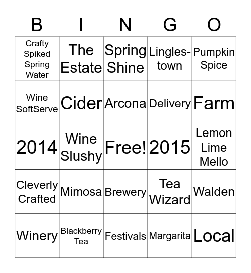 SpringGate Bingo Card