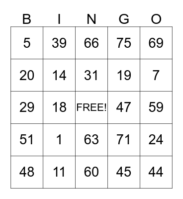 In April, play BINGO w/ At Home Healthcare! Numbers will be announced weekly; winning card holders should contact Vera: 903.930.4777 Bingo Card