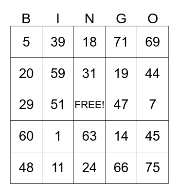 In April, play BINGO w/ At Home Healthcare! Numbers will be announced weekly; winning card holders should contact Vera: 903.930.4777 Bingo Card