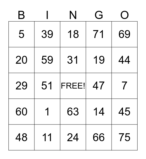 In April, play BINGO w/ At Home Healthcare! Numbers will be announced weekly; winning card holders should contact Vera: 903.930.4777 Bingo Card