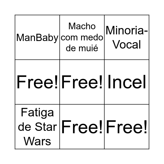 Desculpas da Disney quando SW EP 9 floppar Bingo Card