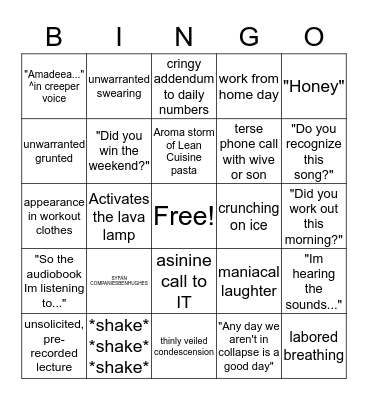 Bengo Bingo Card
