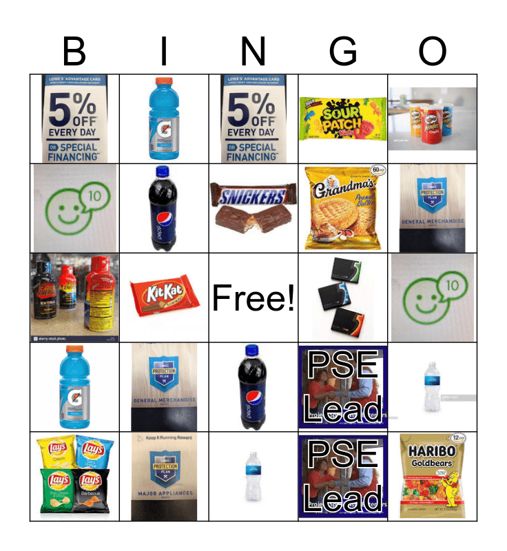 SMART Bingo Card