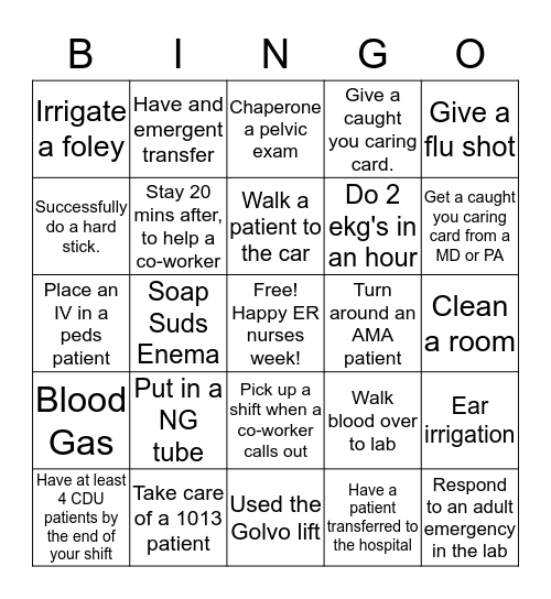 Hollywood Squares  Bingo Card