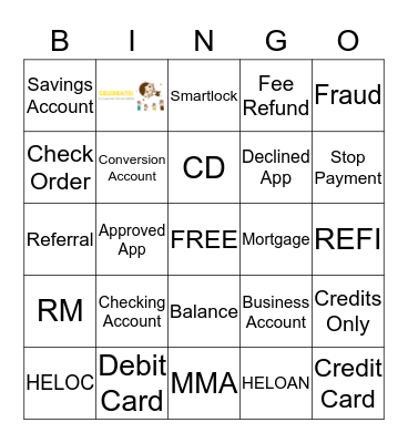 Customer Service Week Bingo Card