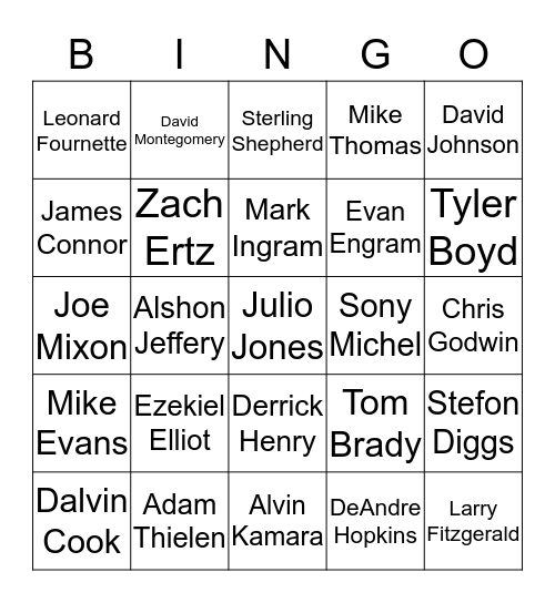 Muthead Bingo Card