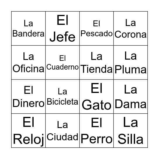 NETSPEND LOTERIA Bingo Card