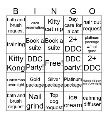 Revenue Booster 3 Bingo Card