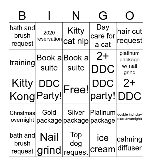 Revenue Booster 3 Bingo Card