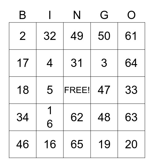 APLHA FAMILY NIGHT Bingo Card