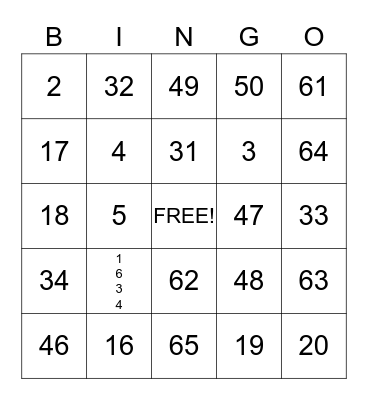 APLHA FAMILY NIGHT Bingo Card