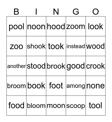 Dot & Jabber and the Great Acorn Mystery Bingo Card