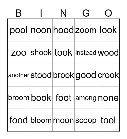 Dot & Jabber and the Great Acorn Mystery Bingo Card