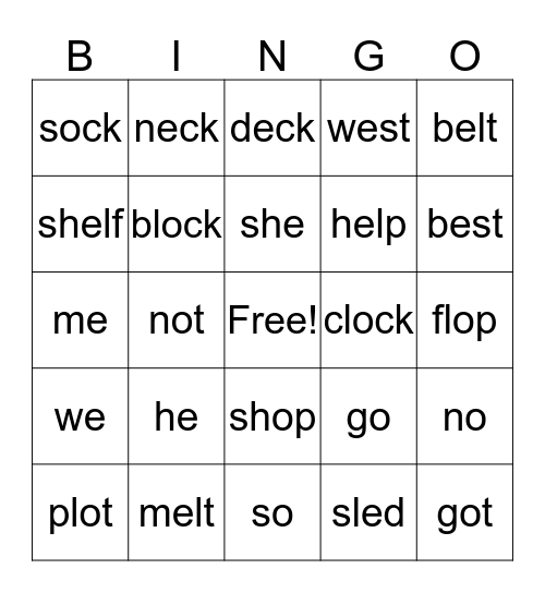 LetterLand Week 4 Bingo Card