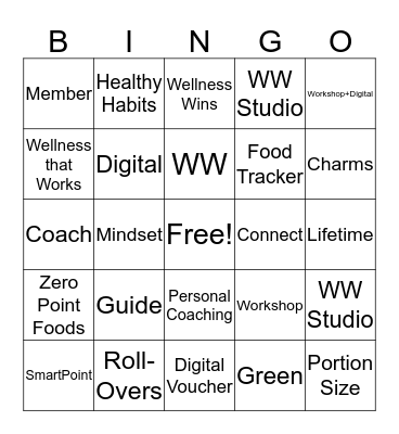 Customer Service Week Bingo Card