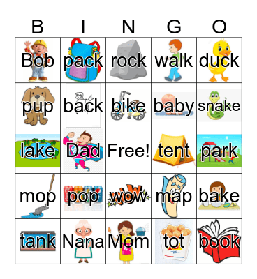 AIDEN BINGO Card