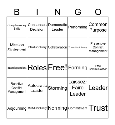 HS2 - 1.05 Key Terms Bingo Card