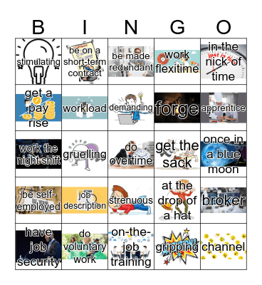 Module 3 Widen your horizon Bingo Card
