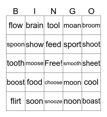 Review Bingo Card