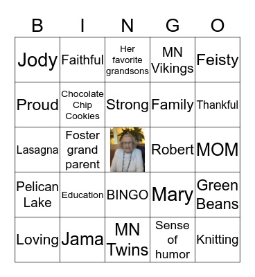 Lori E. McDermott Bingo Card