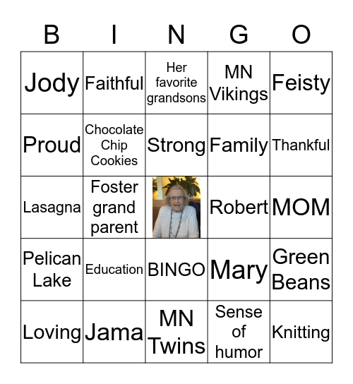Lori E. McDermott Bingo Card