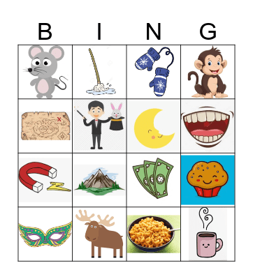 Bingo Time! Bingo Card