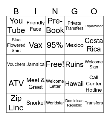 AMSTAR Bingo Card