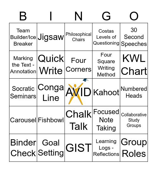 WICOR  Bingo Card