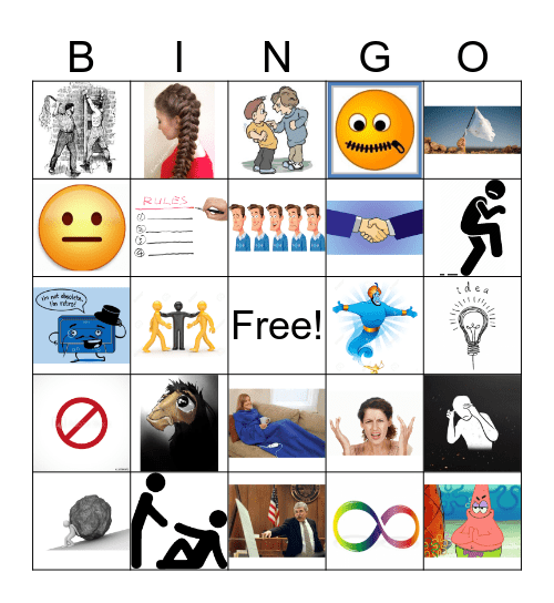 Animal Farm Vocabulary Bingo Card