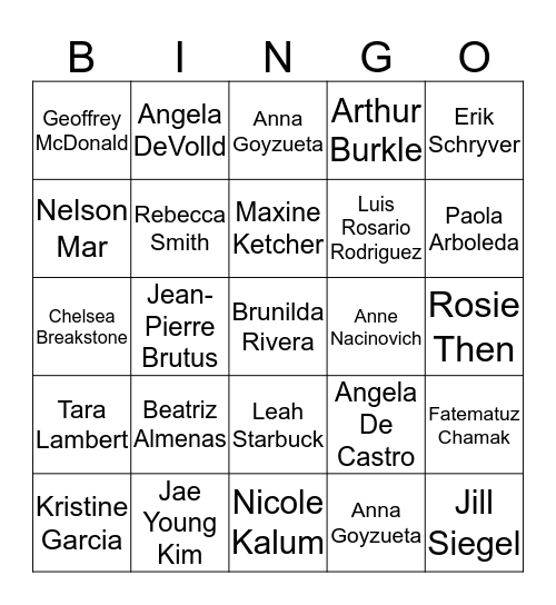 Halloween Bingo (369) Bingo Card