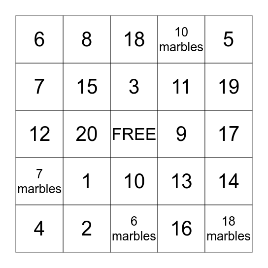 BINGO! Bingo Card