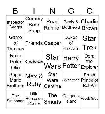 Bingo 64 - 60 Bingo Card