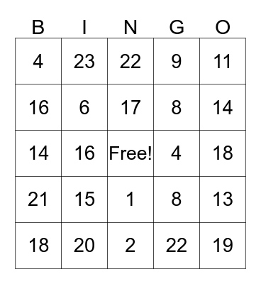 Cyclone Football Bingo! Bingo Card
