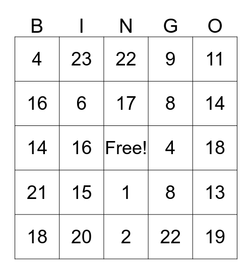 Cyclone Football Bingo! Bingo Card