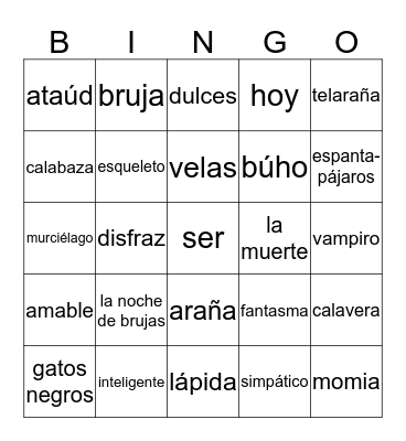 Loteria  Bingo Card