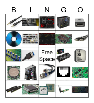 Hardware Bingo Card
