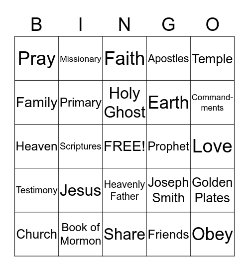 Lincoln's Conference Bingo Card