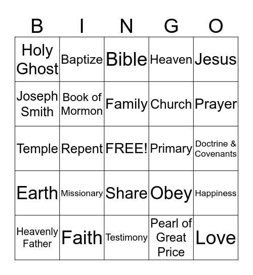 Alan's Conference Bingo Card