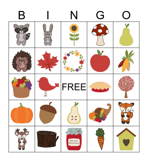 RECESS BINGO #4 Bingo Card