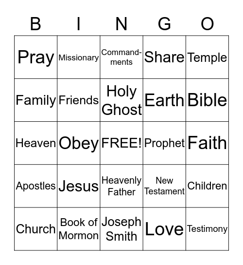 Lincoln's Conference Bingo Card