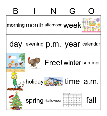 WHEN Bingo Card