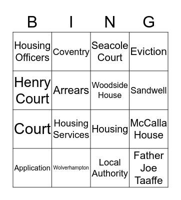 Nehemiah Macmillan Bingo Card