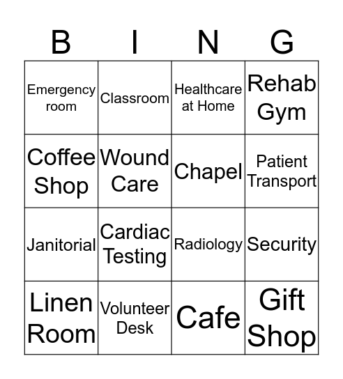 AMITA  Bingo Card