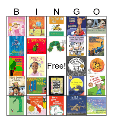 Library BINGO Card